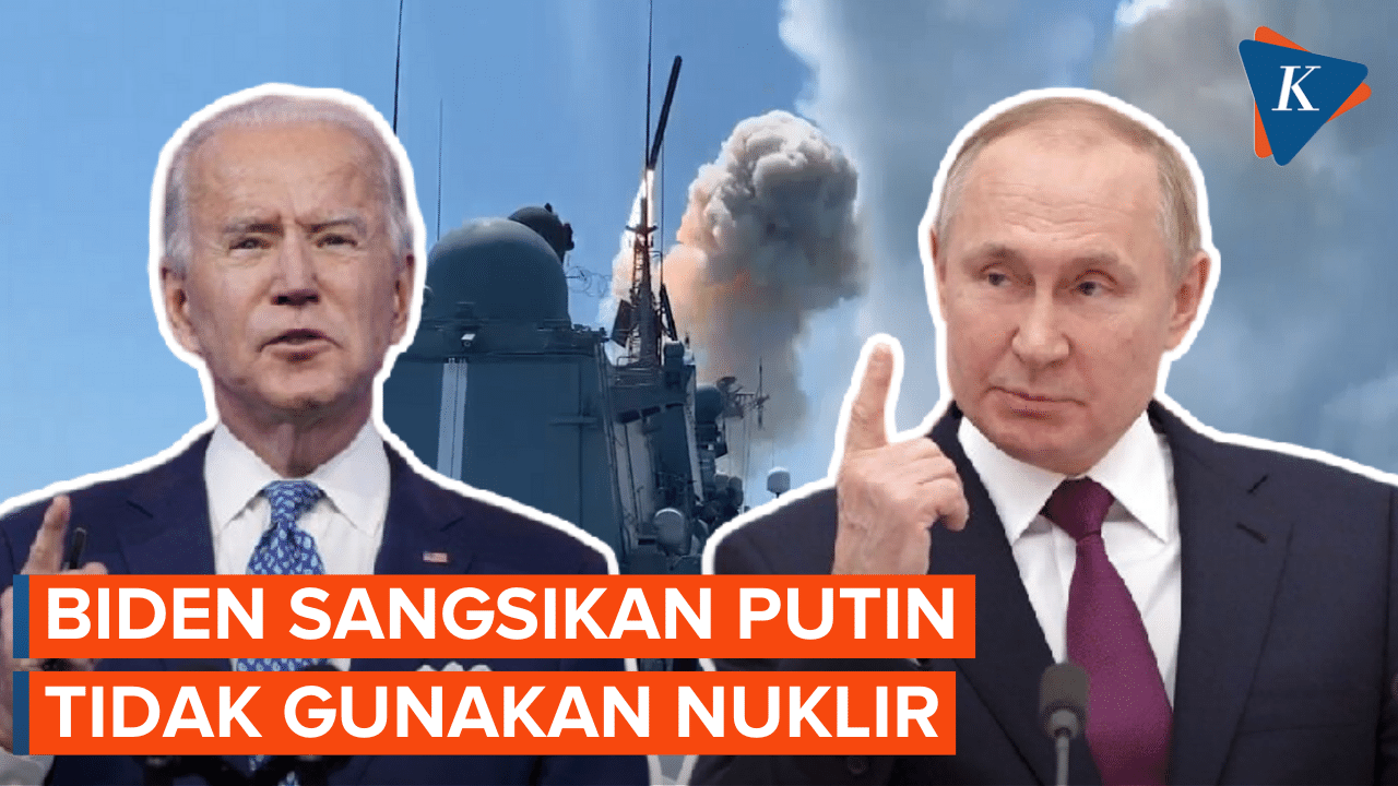 Biden Ragukan Keengganan Putin Gunakan Nuklir