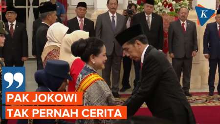 Dapat Tanda Kehormatan, Iriana: Pak Jokowi Tak Pernah Cerita