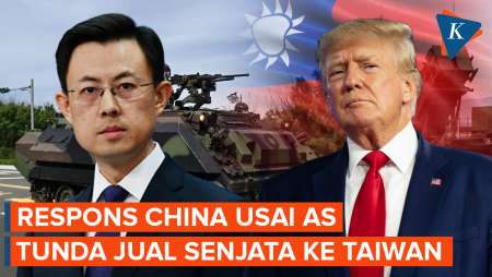 Reaksi China Setelah AS Tunda Jual Senjata ke Taiwan