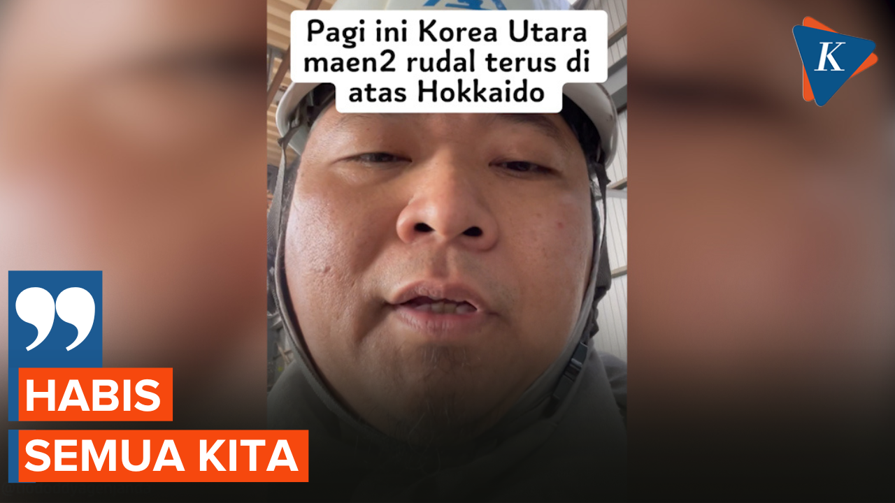 WNI di Jepang Ketakutan Saat Rudal Korut Melintas: Habis Semua