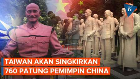 Taiwan Bakal Singkirkan 760 Patung Pemimpin China Chiang Kai-Shek