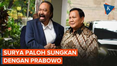 Surya Paloh Sungkan Minta Jatah Menteri Meski Bersahabat dengan Prabowo