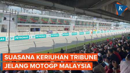 Jelang MotoGP Malaysia, Penonton Padati Tribune Sirkuit Sepang