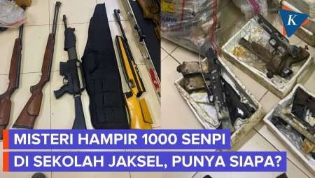 Teka-teki Motif Dan Pemilik 995 Senpi Di Sekolah Jaksel, Eks Ketua Yayasan Dicurigai Terlibat