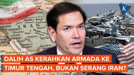Bukan Mau Serang Iran, Ini Dalih AS Kerahkan Armada Militer Besar ke Timur Tengah!