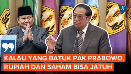 Kelakar SBY: Kalau Pak Prabowo Batuk Hati-hati, Rupiah Dan Saham Bisa Jatuh!