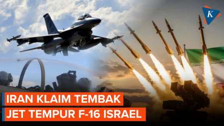 Usai Lumpuhkan F-35 AS, Iran Klaim Tembak F-16 Milik Israel