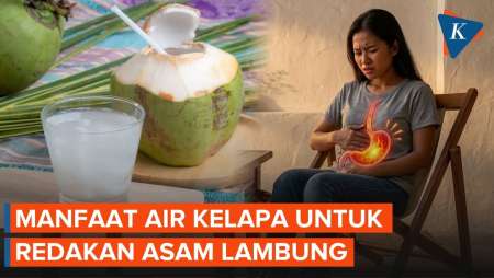 Apakah Air Kelapa Bisa Menyembuhkan Asam Lambung?