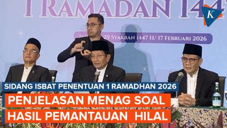 Penjelasan Menag soal Posisi Hilal, Awal Puasa Ditetapkan Kamis 19 Februari 2026