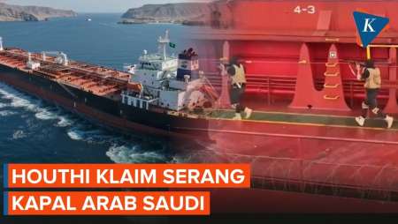 Houthi Klaim Serang Kapal Tanker Arab Saudi Di Laut Merah