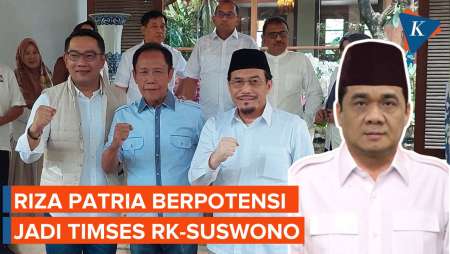 Ridwan Kamil Akui Riza Patria Calon Ketua Timses