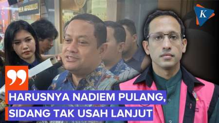 Kuasa Hukum Nadiem: Pengadaan Chromebook Tak Kemahalan, Harusnya Sidang Enggak Lanjut