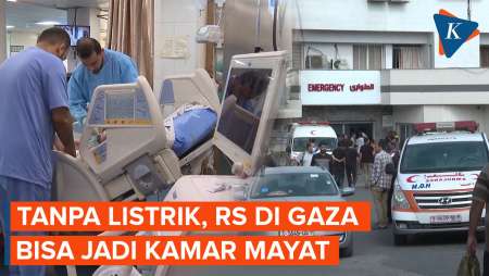 Tanpa Listrik Rumah Sakit di Gaza Berpotensi Jadi Kamar Mayat 