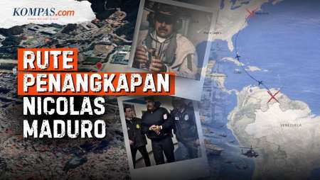 Rute Penangkapan Kilat Maduro Dalam 2,5 Jam, Diatur CIA, Dieksekusi Delta Force