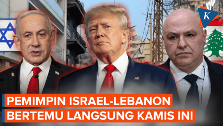 Trump Sebut Pemimpin Israel-Lebanon Akan Bertatap Muka Hari Ini