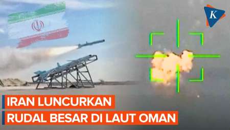 Iran Tembakkan Rudal Besar, Latihan Perang Atau Sinyal Panasi Musuh?