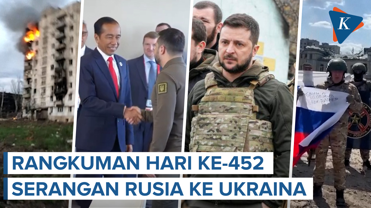 Presiden Ukraina Volodymyr Zelensky Bertemu Presiden Indonesia Jokowi dan PBB Ungkap Fakta Tentara W