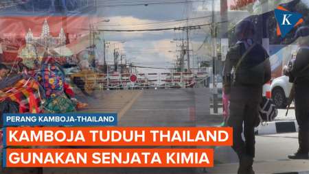 Kamboja Tuduh Thailand Gunakan Senjata Kimia Di Perbatasan