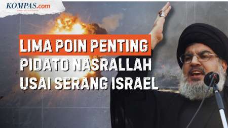 5 Poin Penting Pidato Hassan Nasrallah Usai Serangan Hizbullah-Israel