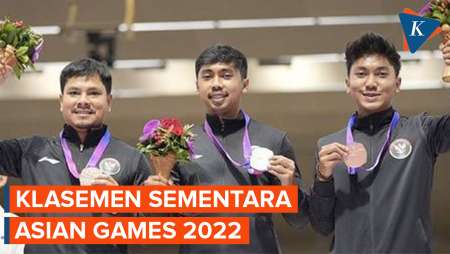 Klasemen Medali Asian Games: Indonesia Tertinggi Se-Asia Tenggara