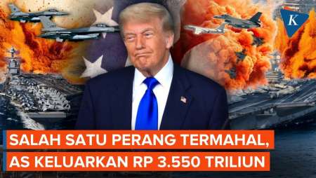 Biaya Perang AS Lawan Iran Terus Membengkak, Bisa Tembus Rp 3.550 Triliun
