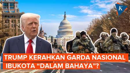 Trump Umumkan “Hari Pembebasan” di Washington DC, Klaim Kejahatan “Di Luar Kendali”