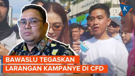 Bawaslu Bakal Tindak Lanjuti Kasus Gibran Bagi-bagi Susu di CFD