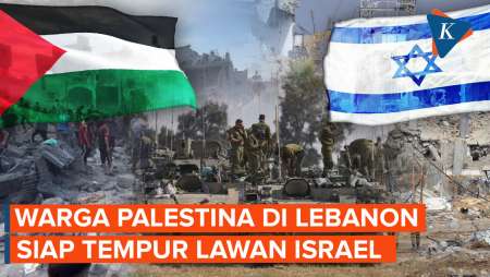 Warga Palestina di Lebanon Siap Turun ke Medan Tempur Hadapi Israel