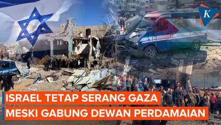 Israel Masih Serang Gaza Usai Gabung Dewan Perdamaian, 32 Orang Tewas