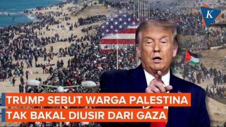 Trump Kini Pastikan Warga Palestina Tak Diusir dari Gaza dalam Rencananya