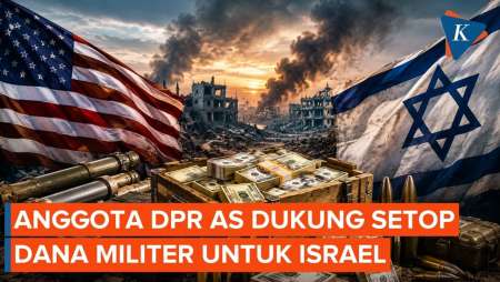 Sebut Israel Penjahat Perang, Anggota DPR AS Dukung Penghentian Bantuan Militer