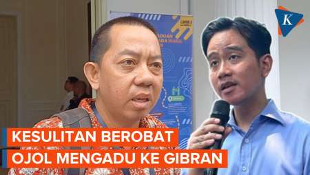 Pengemudi Ojol Mengadu ke Gibran karena Terkendala Akses Kesehatan