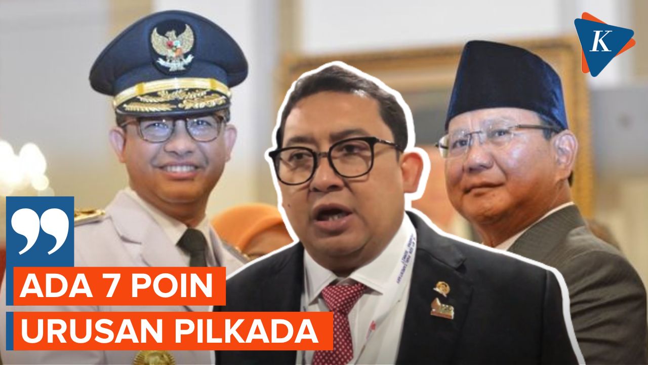 Fadli Zon Akhirnya Buka Suara soal Perjanjian Politik Prabowo-Anies yang Ditulisnya