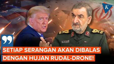 Iran Bersumpah Kirim Serangan Besar-besaran Jika Diserang AS
