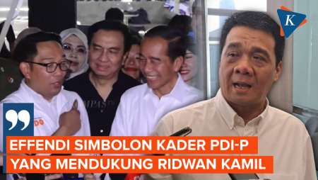 Disambut Tepuk Tangan! Begini Momen Effendi Simbolon Disambut Ketua Tim Pemenangan RK-Suswono