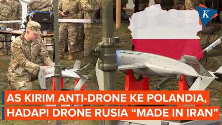 AS "Hadiahi" Senjata Anti-drone Merops Ke Polandia, Hadapi Ancaman Drone Rusia "Made In Iran"