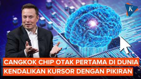 Manusia Cangkok Chip di Otak Pertama di Dunia, Bisa Gerakkan “Mouse” dengan Pikiran