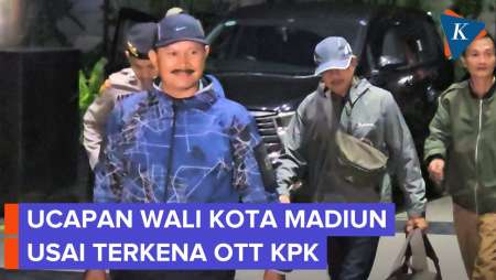 Keterangan Wali Kota Madiun Maidi Usai Kena OTT KPK
