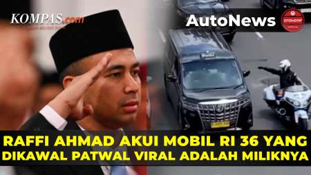 Mobil Pelat Nomor RI 36 yang Viral Ternyata Punya Raffi Ahmad