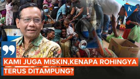 Mahfud MD Sebut Alasan Warga Tolak Pengungsi Rohingya