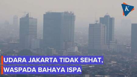 Udara Jakarta Tidak Sehat, Dinkes Ingatkan Risiko ISPA