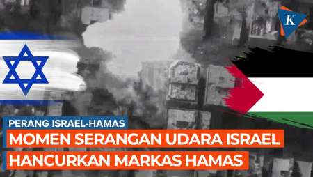 Detik-detik Serangan Mematikan Israel Hancurkan Infrastruktur Hamas di Gaza