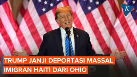 Kontroversi Trump, Janji Deportasi Imigran Haiti dari Ohio