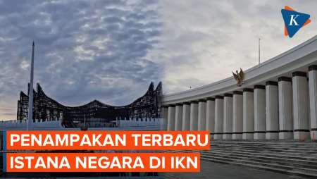 Update IKN! Penampakan Istana Negara Jelang HUT RI Ke-79