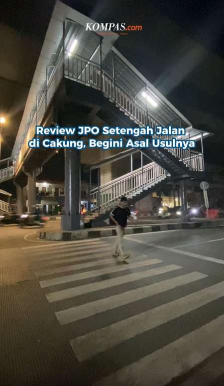 Review JPO Setengah Jalan Di Cakung, Begini Asal Usulnya
