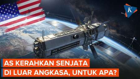 AS Akui Punya Senjata Di Orbit, Siap Perang Luar Angkasa Lawan Rusia-China