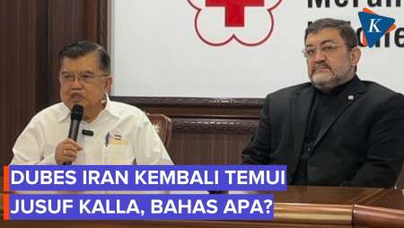 Dubes Iran Temui Jusuf Kalla, Bahas Kiriman Bantuan Untuk Korban Perang Di Teheran