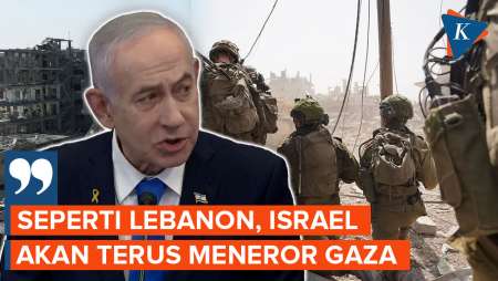 Netanyahu: Seperti Lebanon, Kami Akan Terus Meneror Gaza