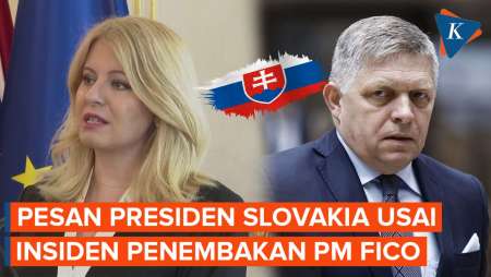 Presiden Slovakia Ajak Warga Redakan Ketegangan Usai Insiden Penembakan PM Robert Fico