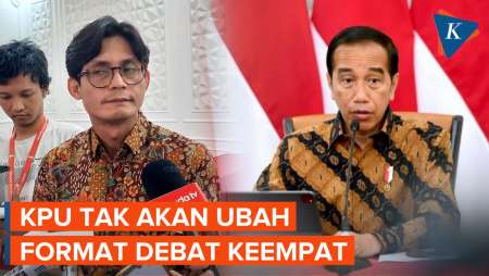 KPU Tak Akan Ubah Format Debat meski Ada Usulan Evaluasi dari Jokowi